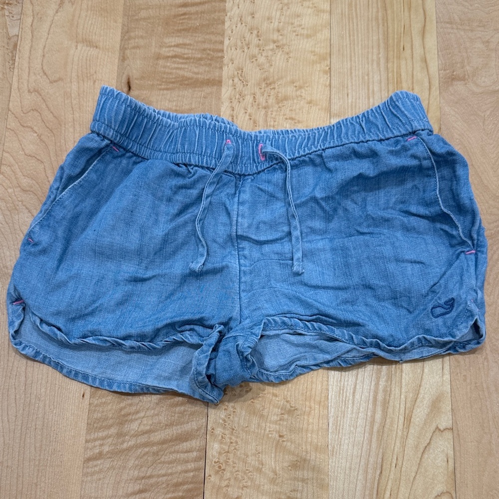 Girls toddlers soft denim Vineyard Vines Casual Shorts